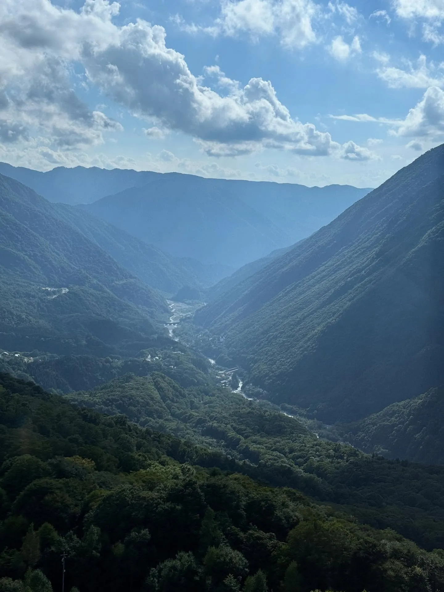 #雲の隙間から溢れる陽の光