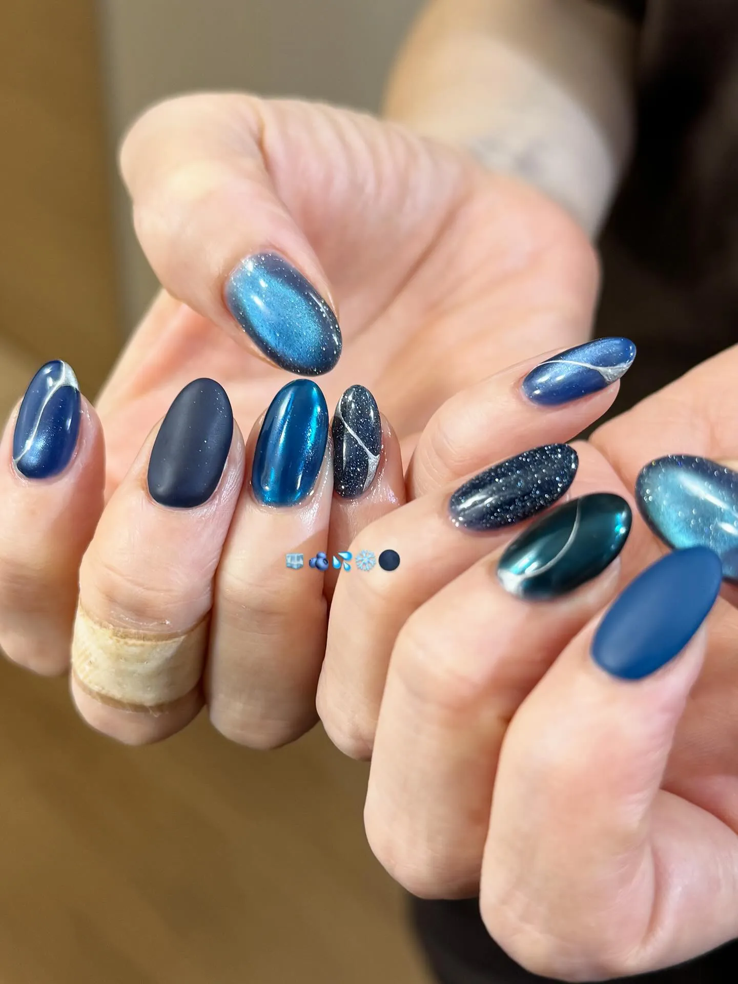 ブルーでしきつめ💙